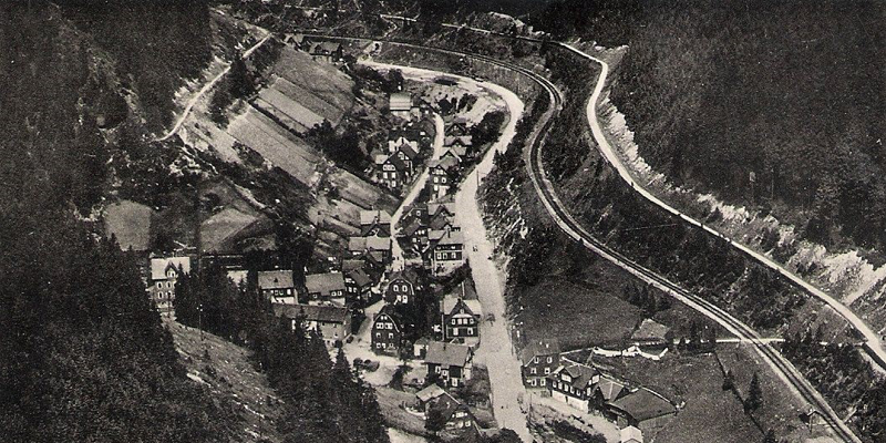 Blick aufs Unterterland 1936