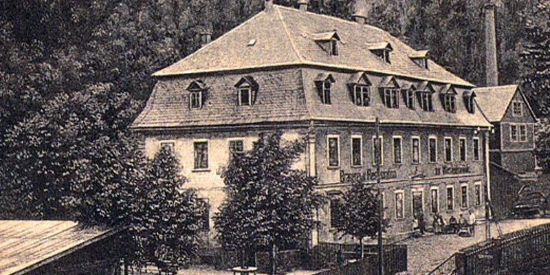 Gaststätte Wiesleinsmühle um 1900